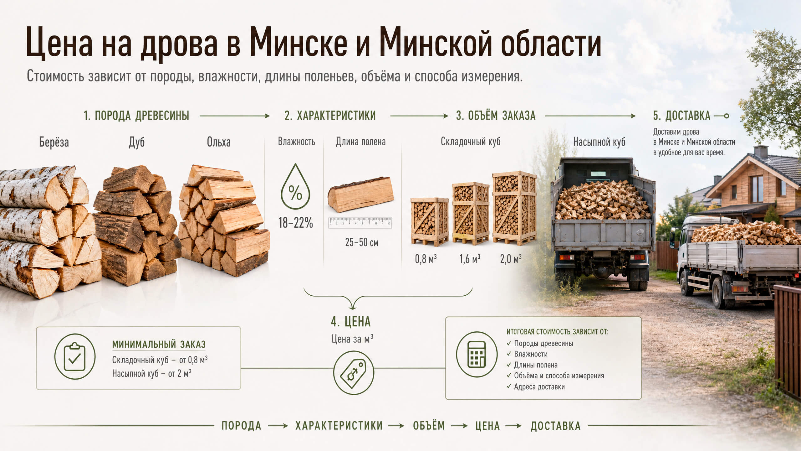Формирование цены на дрова